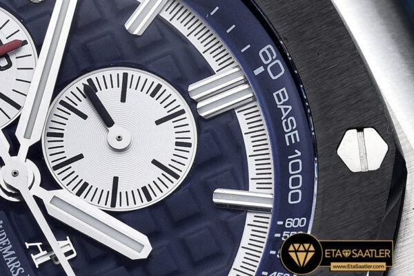 Ap0370a ap royal oak chrono ssru blue a3126 noob 2