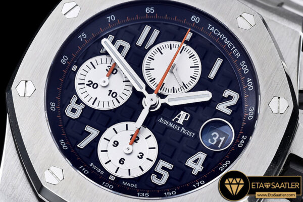 Ap0374a ap royal oak chrono 26470 ssss blue a3126 noob ap0374a 4