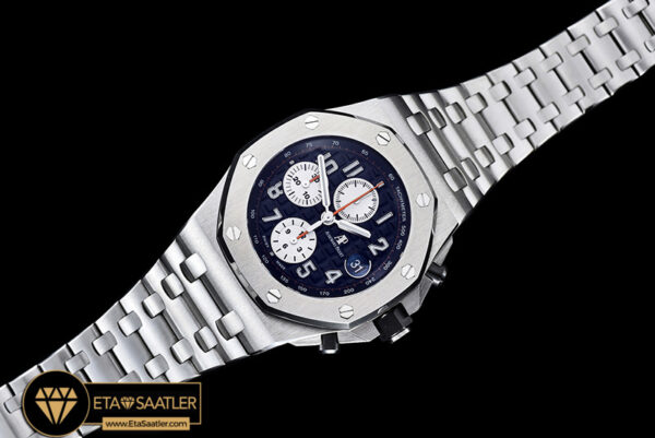 Ap0374a ap royal oak chrono 26470 ssss blue a3126 noob ap0374a 5
