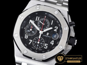 Ap0374b Ap Royal Oak Chrono 26470 Ssss Black A3126 Noob Ap0374b