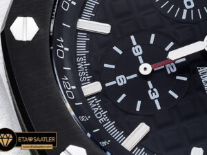 Ap0375d Ap Royal Oak Chrono Ssru Black Jhf A3126 Secs@9 Ap0375d 2