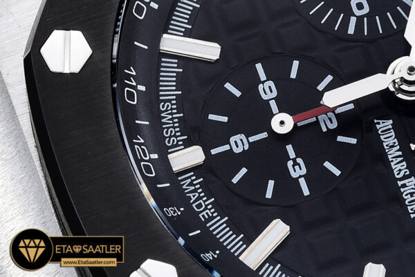 Ap0375d ap royal oak chrono ssru black jhf a3126 secs@9 ap0375d 2