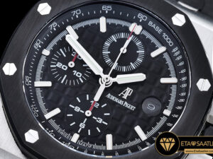 Ap0375d Ap Royal Oak Chrono Ssru Black Jhf A3126 Secs@9 Ap0375d 3