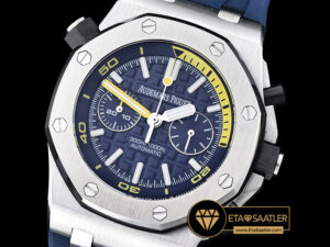 Ap0383a Roo Basel 2016 Diver Chrono Ssru Jhf Blue A7750 Mod31 Ap0383a