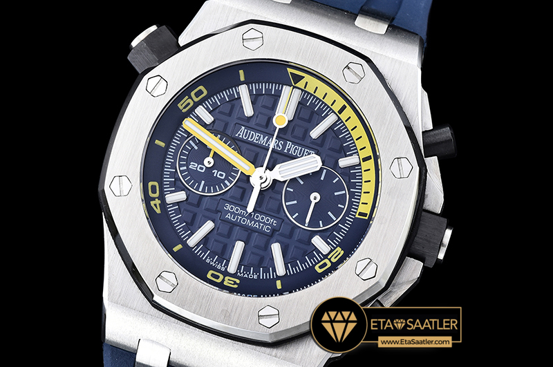 Ap0383a Roo Basel 2016 Diver Chrono Ssru Jhf Blue A7750 Mod31 Ap0383a