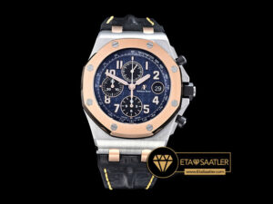 Ap0389 Royal Oak Offshore Rose Bez Rgss Blue Jf A3126 Mod Ap0389 7