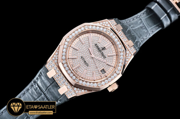 Ap0410 royal oak ref.15450 37mm diams rgle gold jf mod a3120 ap0410 4