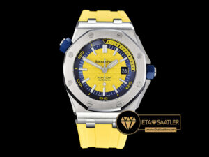 Ap0413a Royal Oak Diver Ssru Yellow Jf My9015 Mod A3120 Ap0413a 5