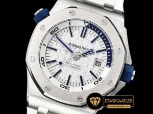 Ap0413b Royal Oak Diver Ssru White Jf My9015 Mod A3120 Ap0413b