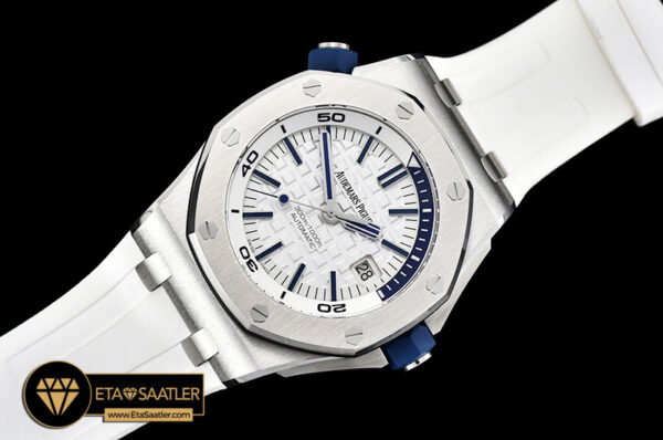 Ap0413b royal oak diver ssru white jf my9015 mod a3120 ap0413b 4