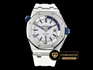 Ap0413b Royal Oak Diver Ssru White Jf My9015 Mod A3120 Ap0413b 5