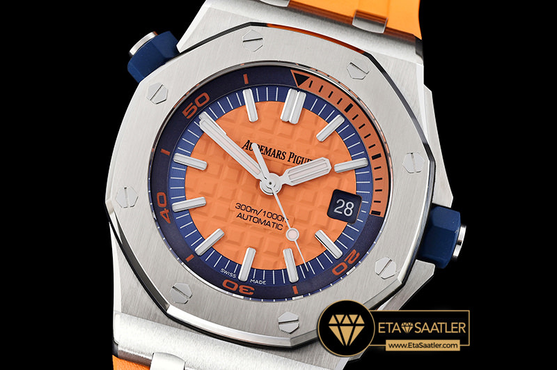 Ap0413c Royal Oak Diver Ssru Orange Jf My9015 Mod A3120 Ap0413c