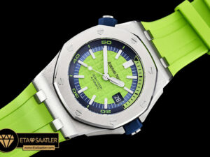 Ap0413d Royal Oak Diver Ssru Green Jf My9015 Mod A3120 Ap0413d 4