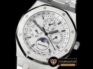 Ap0496 Royal Oak Perpetual Calendar 26574 Ssss White Jf A5134 Ap0496