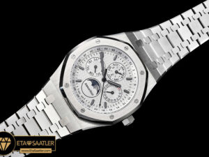 Ap0496 Royal Oak Perpetual Calendar 26574 Ssss White Jf A5134 Ap0496 4