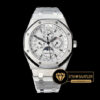 Audemars Piguet Royal Oak Perpetual Calendar 26574 Çelik Kasa Beyaz Kadran ETA