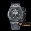 Audemars Piguet Royal Oak Offshore Chronograph Survivor Edition DLC Kaplama Seramik Bezel Siyah Kordon ETA