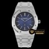 Audemars Piguet Royal Oak Jumbo Extra Thin 15202 Çelik Kasa Füme Mavi Kadran ETA