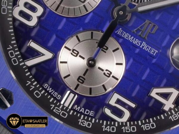 Ap0735a audemars piguet royal oak offshore 26405ce.00.a030ca.01 blue super clone eta 05 05