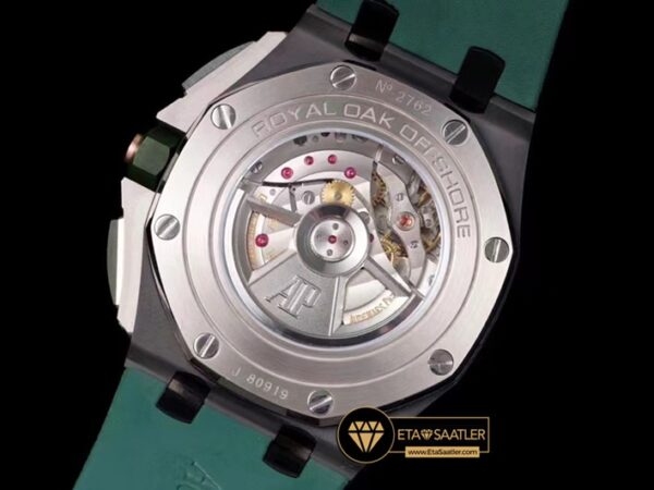 Ap0735b audemars piguet royal oak offshore 26405ce.00.a030ca.01 green super clone eta 08 07