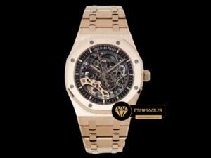 Audemars Piguet Royal Oak 15407ST İskelet Kadran 18K Super Clone Eta