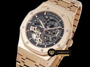 Audemars Piguet Royal Oak 15407ST İskelet Kadran 18K Super Clone Eta