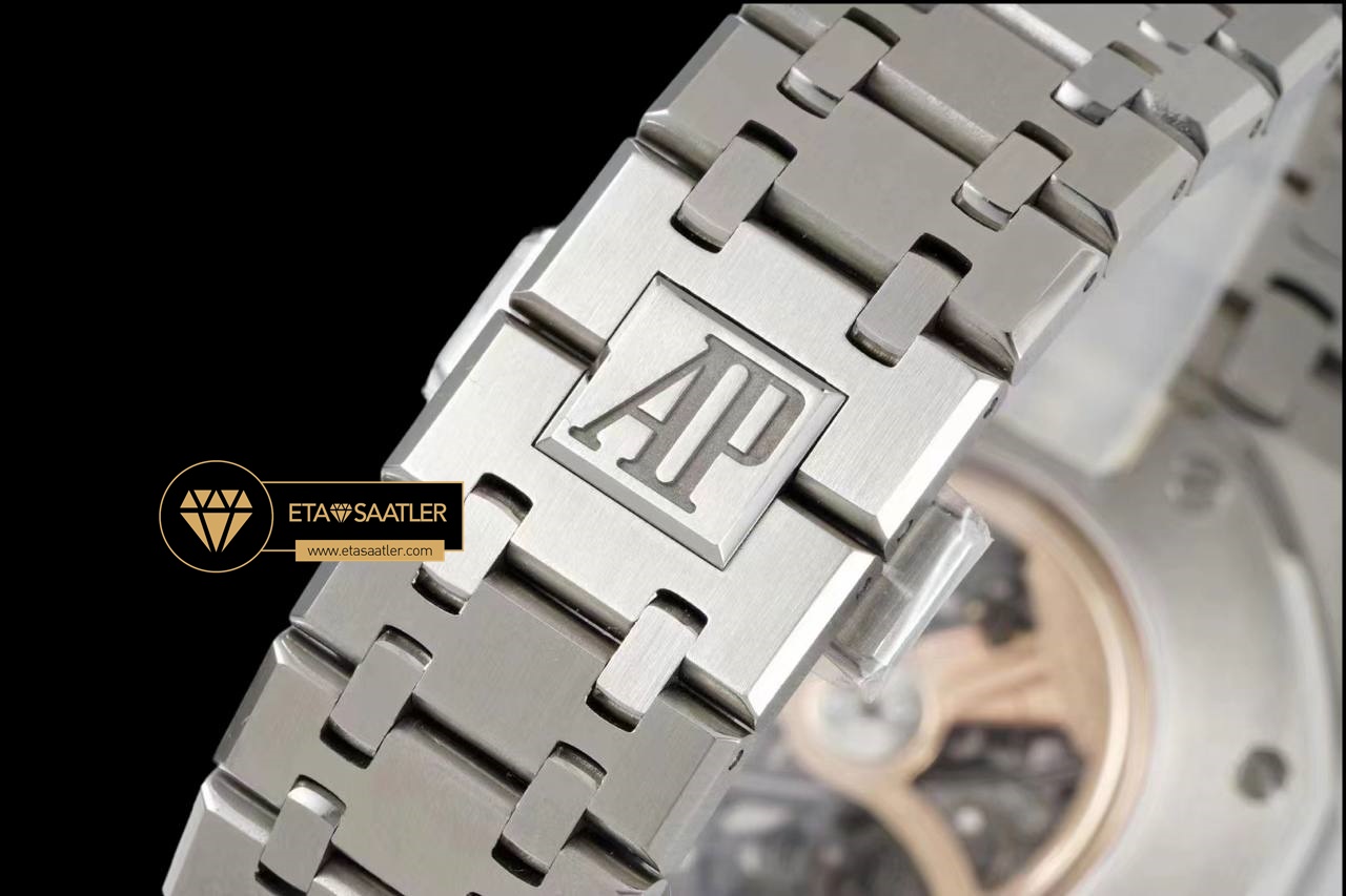 Ap0743 audemars piguet royal oak 15407st İskelet kadran super clone eta (3) 02 Audemars Piguet Royal Oak 15407ST İskelet Kadran Super Clone Eta