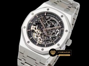 Audemars Piguet Royal Oak 15407ST İskelet Kadran Super Clone Eta