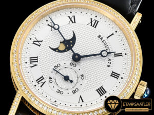 Bre083b Classique Moonphase Ref.3300 Diam Ygle Wht My9015 Mod Bre083b 4