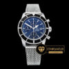 Breitling Superocean Heritage II Chronograph Çelik Kordon Mavi Kadran ETA