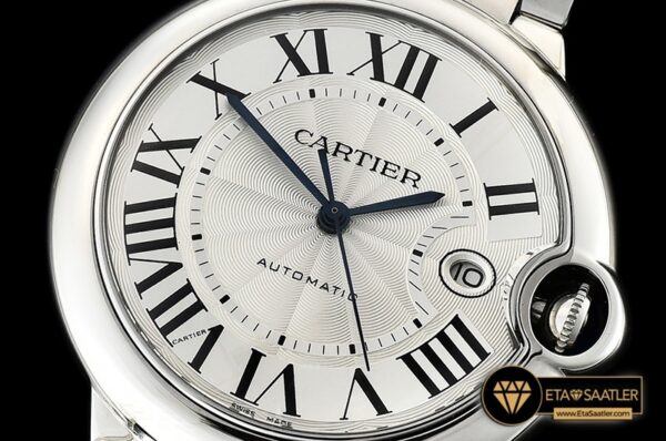 Car0423 Balon Bleu 42mm Ssss White Jf Miyota 9015 04 04