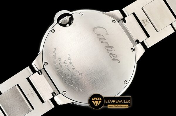 Car0423 Balon Bleu 42mm Ssss White Jf Miyota 9015 09 09