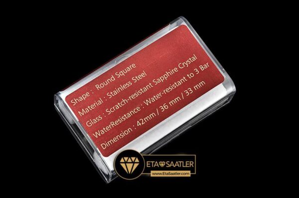 Car0423 Balon Bleu 42mm Ssss White Jf Miyota 9015 16 15