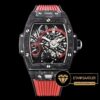 Hublot Spirit Of Big Bang Tourbillon Karbon Kırmızı ETA