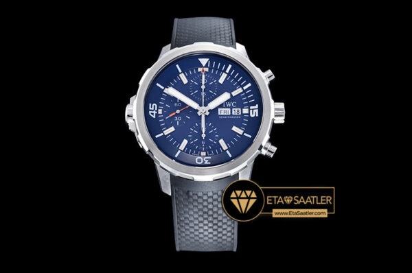 Iwc0348 Aquatimer Chronograph Ssru Blue V6f Asia 7750 Iwc0348 6