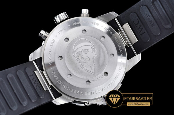 Iwc0348 aquatimer chronograph ssru blue v6f asia 7750 iwc0348 9