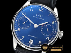 Iwc0353 Portuguese 7 Days Iw500710 Ssle Blue Zf A52010 Mod Iwc0353