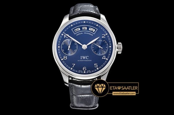 Iwc0373 Portugieser Annual Calendar Iw503502 Ssle Blue A52850 Iwc0373 8