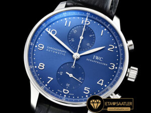 Iwc0388 Portuguese Chrono Ssle Blueblue Zf V2 A79350 Mod Iwc0388