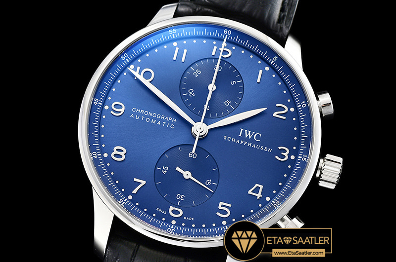 Iwc0388 Portuguese Chrono Ssle Blueblue Zf V2 A79350 Mod Iwc0388