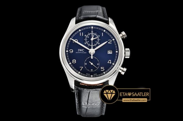 Iwc0406 Portuguese Chrono Classic Iw390404 Ssle Blue Zf A7750 08