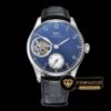 IWC Portuguese IW5463 Tourbillon Gümüş Kasa Mavi Kadran ETA