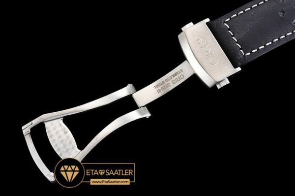 Or009 Oris Calobra Chronograph Ltd Ed Ssle Silv Wht Jap Qtz 03 03