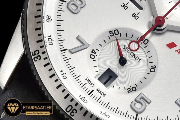 Or009 Oris Calobra Chronograph Ltd Ed Ssle Silv Wht Jap Qtz 05 05