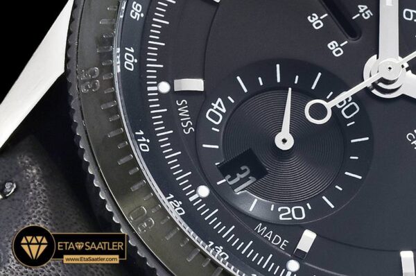 Or010 Oris Calobra Chronograph Ltd Ed Pvdssle Blk Jap Qtz 06 06