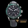 Oris Calobra Japon Pilli Chronograph Limited Edition Yeşil Bezel