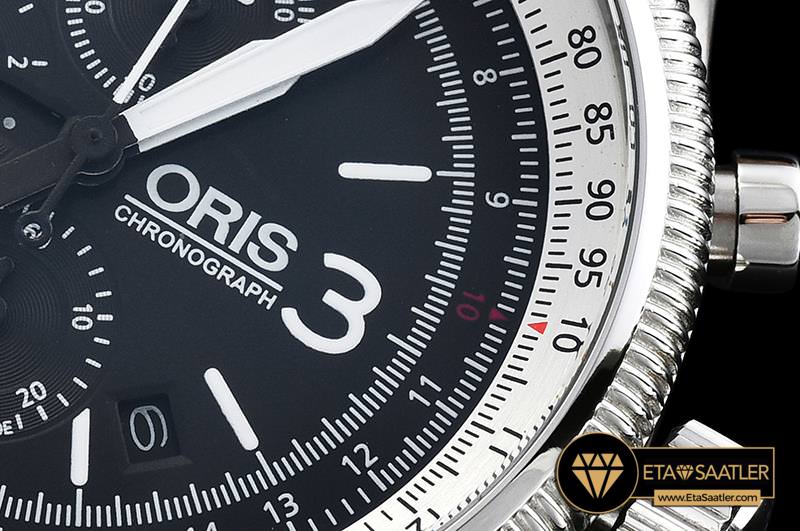 Or012 Oris Swiss Hunter Team Ssle Black Jap Qtz Chrono 05 05