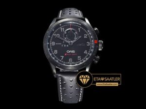 Or013 Oris Audi Sport Chronograph Pvdle Black Jap Qtz Chrono 09 09