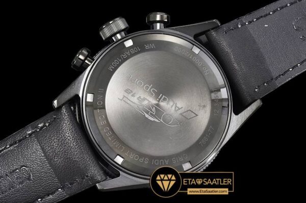 Or013 Oris Audi Sport Chronograph Pvdle Black Jap Qtz Chrono 12 12