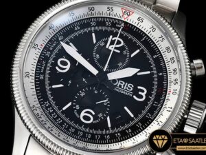 Or014 Oris Swiss Hunter Team Ssss Black Jap Qtz Chrono 06 06